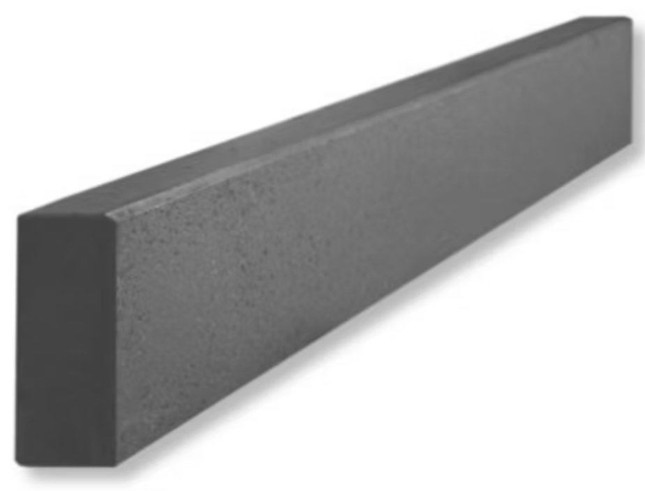 Concrete Sleeper 200x50x2340 Blackwood/Charcoal