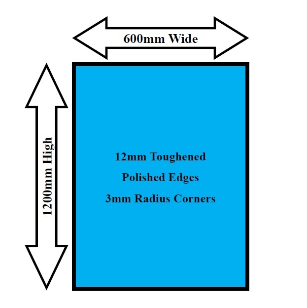 Glass Panel 600 x 1200