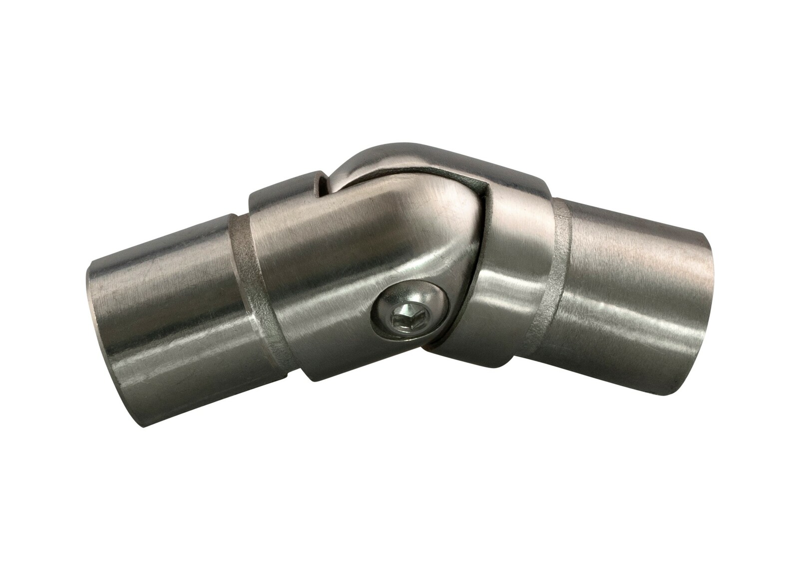 Handrail Round Satin Swivel Vertical