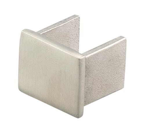 Handrail Square Satin End Cap