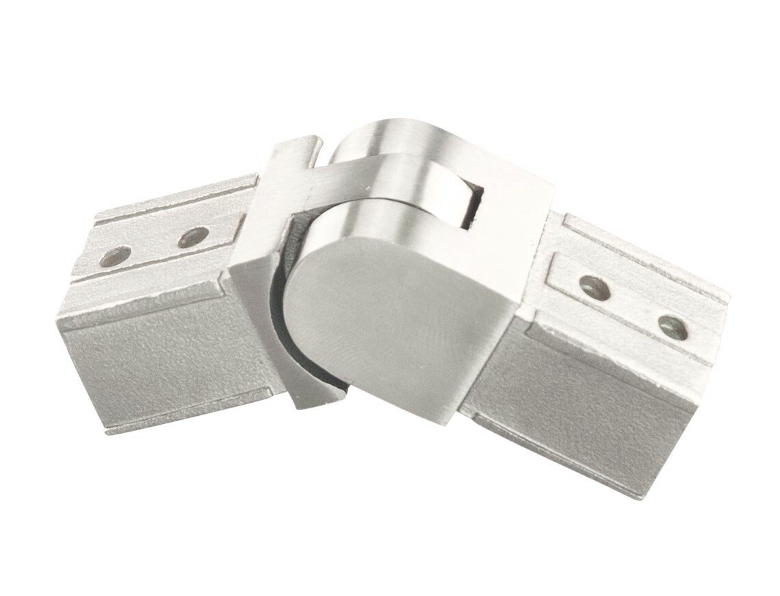 Handrail Square Satin Swivel Vertical