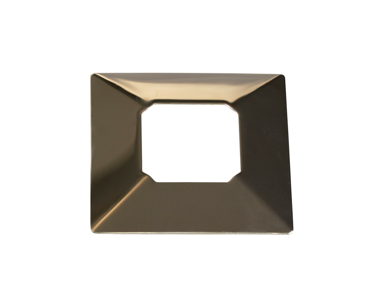 Spigot Cover Plate Square Mirror Deluxe