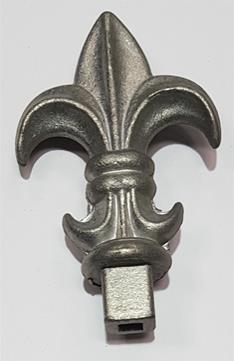 Spear Fleur De Lis 19 Square Male B