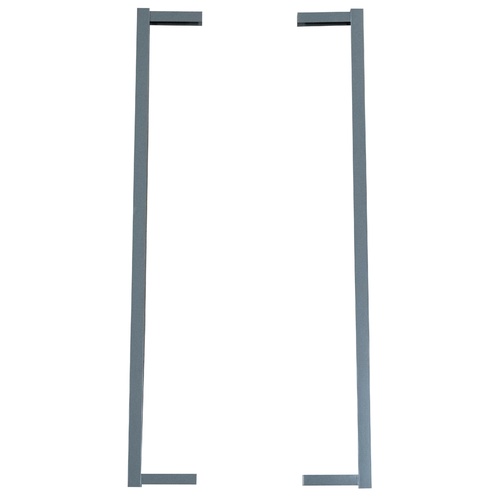 Gate Styles 2100mm High Pair Gull Grey/Shale Grey