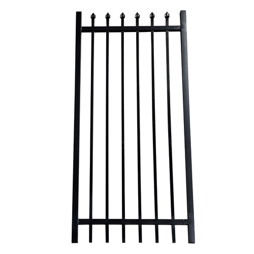 Heavy Security Crimped Top Gate 1000 x 1800 Aluminium