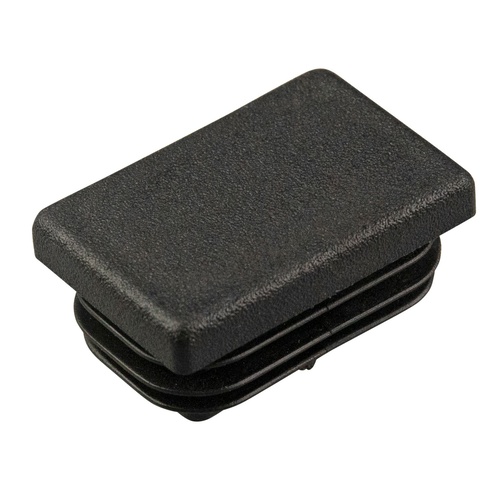 Plastic Cap 38 x 25 Rectangle Flat