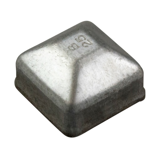 Steel Cap 25 x 25 Sqaure Gal