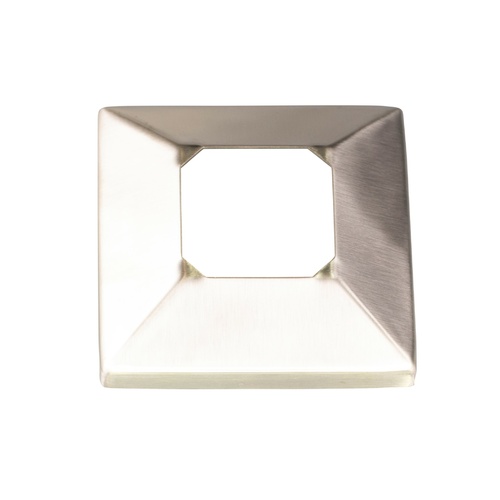 Spigot Cover Plate Square Satin Fancy