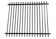 Heavy Security Crimped Top Fencing main image